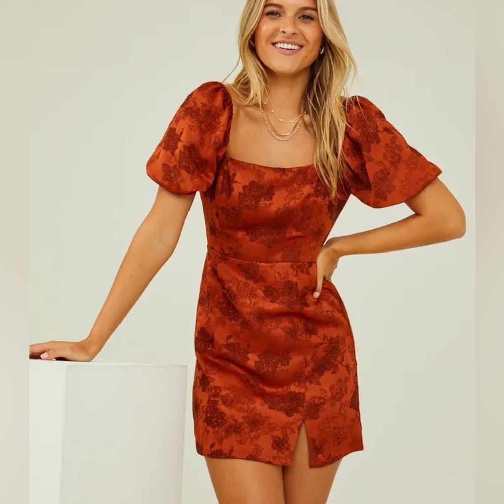 Altar’d State Dylan Puff Sleeve Dress
